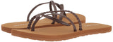 Volcom Women's Thrills II Dress Sandal Flat - Brown