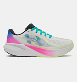 Under Armour Women's Velociti Pace Running Shoe - White / Rebel Pink / Capri - 101