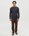 Tentree Mens Rambler Sweater - Midnight Blue Nep