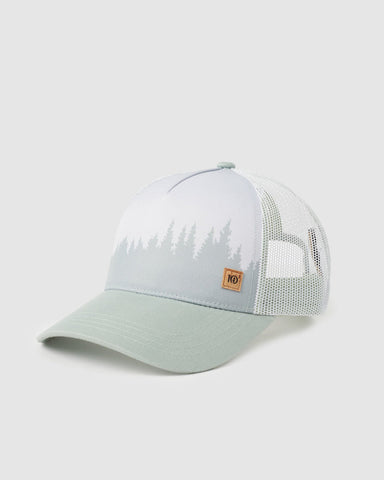 Tentree Juniper Altitude Hat - Oasis / White