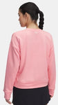 Under Armour Women's UA Fish Pro Terry Crew - Cosmo Pink / Prime Pink - 599