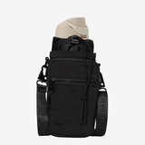 Thread Water Bottle Sling Bag - Black