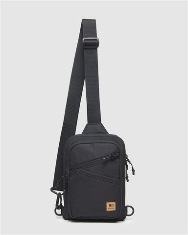 Tentree Newport Sport Sling Water Repellent Crossbody Bag - Meteorite Black