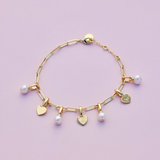 Pura Vida Harper Paperclip Chain Bracelet ~ Gold