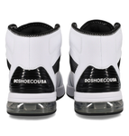 DC Men's Versitile High-Top Shoes - White/Black