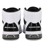 DC Men's Versitile High-Top Shoes - White/Black