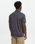 Tentree Mens TreeBlend Hawthorn Shirt - Meteorite Black Heather