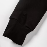 RDS Mens Faux Fur Lining Hoodie - Black