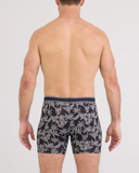 Saxx Daytripper Underwear - Tropical Tattoo - Black