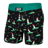 Saxx Ultra Underwear - 18 Ho Ho Holes- Black