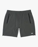 RVCA Mens Yogger Stretch Elastic Waist Shorts 17"
