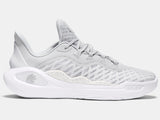 Under Armour Unisex Curry 11 Team Basketball Shoes - Halo Gray/White - 101