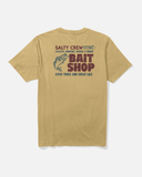 Salty Crew Bait Shop Tee - Mineral Yellow