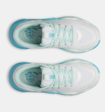 Under Armour Womens Ace Low 2 - White / Refresh Mint / Blue Blur - 100