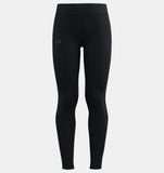 Under Armour Girls' UA Motion Leggings - Black / Jet Gray - 001