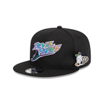 New Era Tampa Bay Rays Post-Up Pin Mesh 9Fifty Snapback Hat