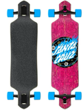 Santa Cruz Floral Flame Dot Drop Thru Longboard