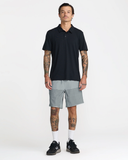 RVCA Mens Yogger Stretch 17" Shorts  - Lead