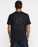 RVCA Mens Big Cat Short Sleeve Tee - Black