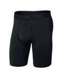 Saxx Smooth Flex Light Compression Long Boxer Brief - Black