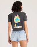 Volcom Women's Pocket Dial Tee - Vintage Black