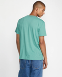 RVCA Mens Big RVCA Tee - Bottle Green