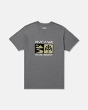RVCA Mens Harvester Short Sleeve Tee - Smoke