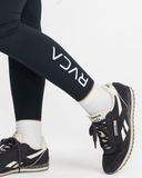 RVCA Womens Essential Logo Leggings - Black