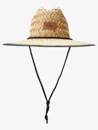 Quiksilver Mens Outsider Straw Lifeguard Hat