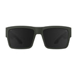 Spy Cyrus Sunglasses - Matte Olive - Happy Gray Green