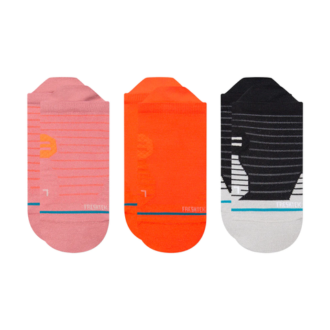 Stance Womens Amari Tab Socks 3 Pack - Dusty Rose