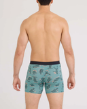 Saxx Vibe Xtra Soft Comfort Underwear - Western Weird - Washed Teal