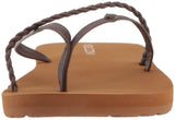 Volcom Women's Thrills II Dress Sandal Flat - Brown
