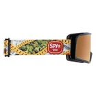 Spy Megalith Snow Goggles - Essentials w/ Happy ML Rose with Gold Mirror & Happy LL Yellow