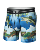 Saxx Volt Breathable Mesh Underwear - Bitmap Big Mouth - Multi