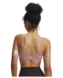 Under Armour Women's UA Motion Women's Sports Bra - Tourmaline Pink / White - 673