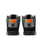 DC Men's Pure High-Top WC Shoes - Black/Orange