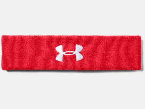 Under Armour Men's UA Performance Headband - Red/White - 600