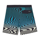 Volcom Boys Lido Print Trunk - Blue