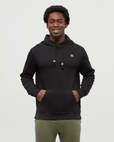 Tentree Mens Reynard Treefleece Hoodie - Meteorite Black
