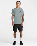 RVCA Mens Sport Vent Short Sleeve Tee - Lead