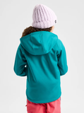 Burton Kids' Crown Weatherproof Full-Zip Fleece Hoodie - Pacific Teal