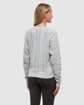 Tentree Women's Pinnacle Sweater - Light Grey Heather