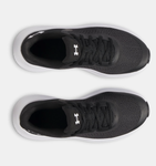 Under Armour Boys' GS UA Rogue 5 Running Shoes - Black / White - 001