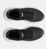 Under Armour Boys' GS UA Rogue 5 Running Shoes - Black / White - 001