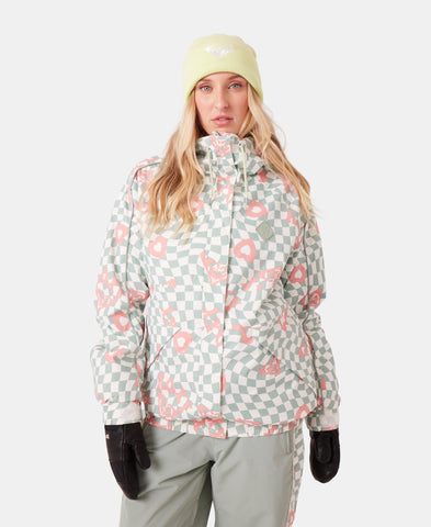 Roxy Women's Highridge Hoody Jacket - Cross Your Heart
