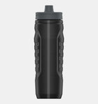 Under Armour UA Sideline Squeeze 32 oz. Water Bottle - Black / Pitch Gray - 001