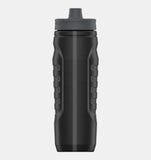 Under Armour UA Sideline Squeeze 32 oz. Water Bottle - Black / Pitch Gray - 001