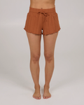 Salty Crew Womens Seafarer Swim Short - Sierra