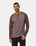 Tentree Mens TreeBlend Classic Henley Longsleeve